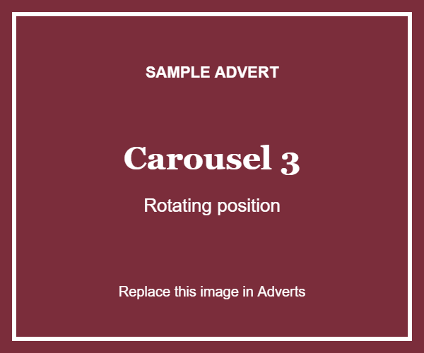 Sample Advert – Carousel 3